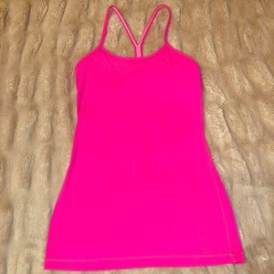 Lululemon tank size 2 built-in shelf bra